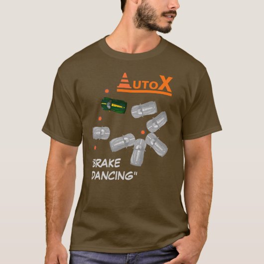 T-shirt AUTOX-Vert (Devant)