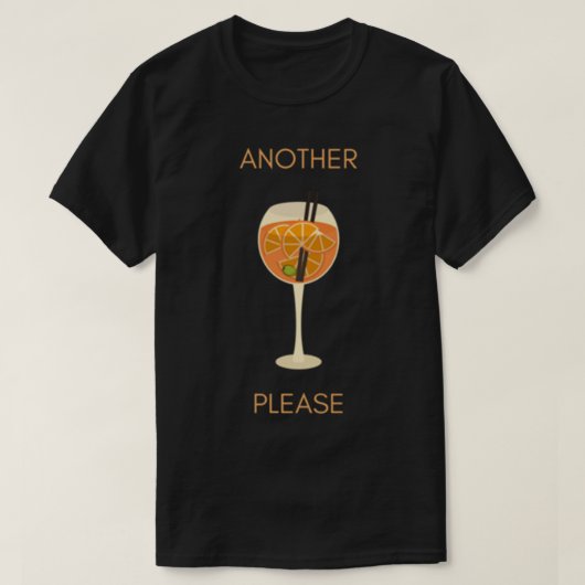 T-shirt Autre Aperol Spritz S'Il Vous Plaît (Design devant)