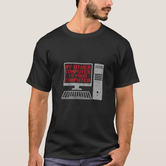T-shirt Autre ordinateur Cyber Sécurité Expert Codage de p (Devant)