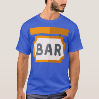 T-shirt Autre panneau à barres