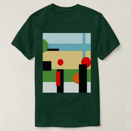 T-shirt Autre vert (Design devant)