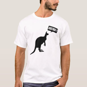 T-shirt Autriche Australie drôle de design