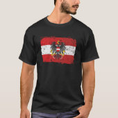 T-shirt Autriche Drapeau de l'Austria (Devant)