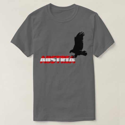 T-shirt Autriche Tyrol Holiday Eagle Mountains Cadeau (Design devant)