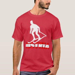 T-shirt Autriche Vacances Aigle Alpes Montagnes Cadeau 14