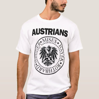 T-shirt Autrichiens - école d'économie (lumière)