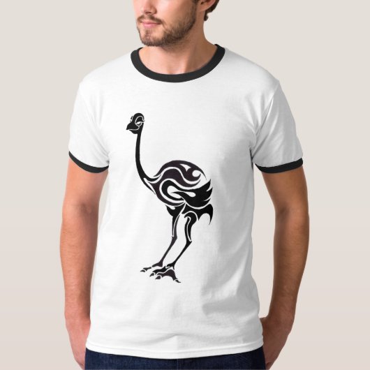 T-shirt autruche (Devant)