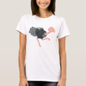 T-shirt Autruche en course (Devant)