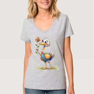 T-shirt Autruche mignonne