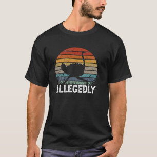 T-shirt Autruche Oiseau incapable de voler Avocat prétendu