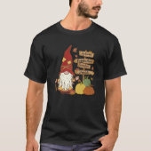 T-shirt Autumn Pumpkin Patch Gnome Fall Family Pajama Than (Devant)