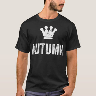 T-shirt Autumn the QueenCrown & Name DesignWomen Called Au