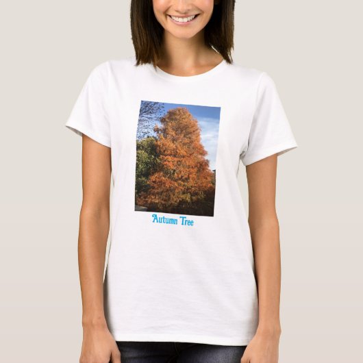 T-shirt Autumn Tree Heure (Devant)