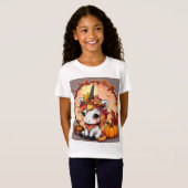 T-Shirt Autumn Unicorn (Devant entier)