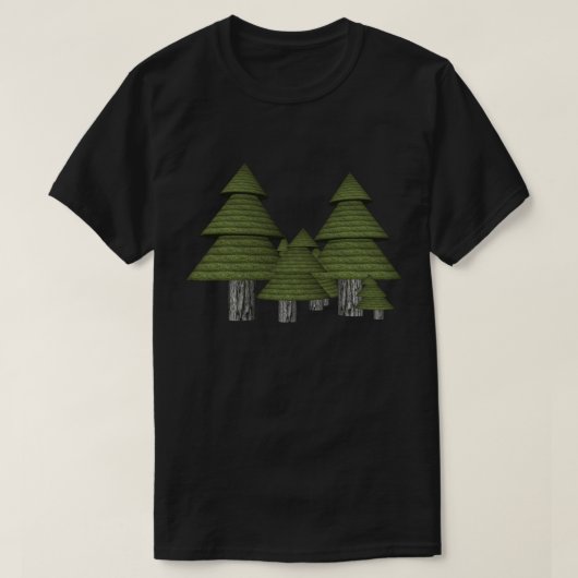 T-shirt aux arbres (Design devant)