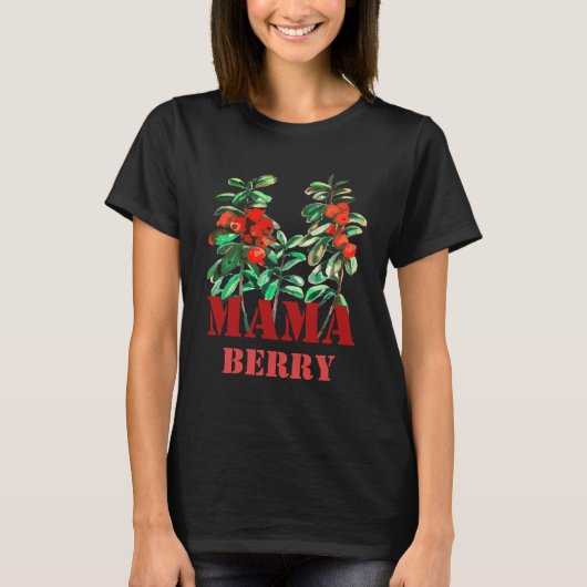 T-Shirt aux baies MAMA (Devant)