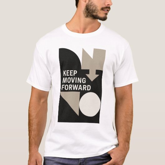 T-shirt aux formes colorées (Devant)