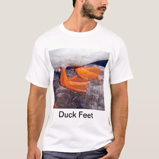 T-shirt aux pieds de canard (Devant)