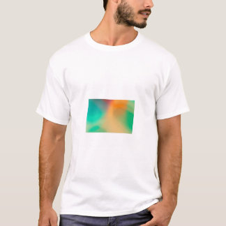 T-shirt aux tons vifs. Des textures ludiques ajoutent un t