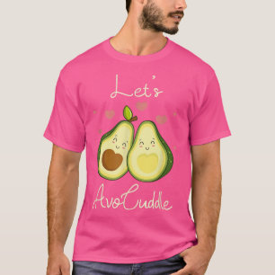 T-shirt Av évite de guacamoles Meican Cuisine Fruits Av
