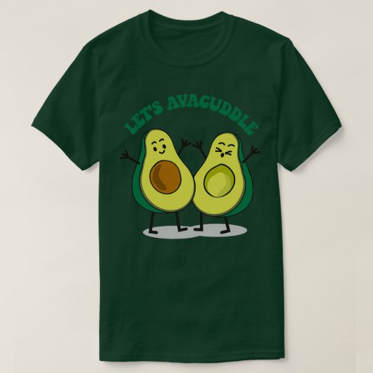 T-shirt Avacuddle avocat drôle (Design devant)