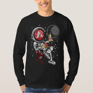 T-shirt Avalanche Avax, Retraite Des Astronautes Au Mo