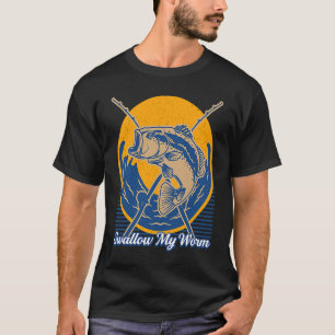 T-shirt Avalez Mon Ver Humour Pêche à la Mouche Pêche Adul