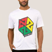 T-shirt AVALON7 Inspiracon Rasta. (Devant)