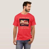 T-shirt Avancez, mangez de plus de viande ! (Devant entier)