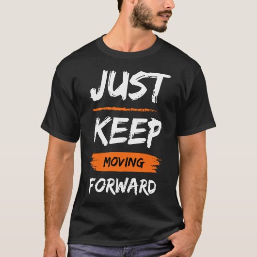 T-shirt Avancez tout simplement (Devant)