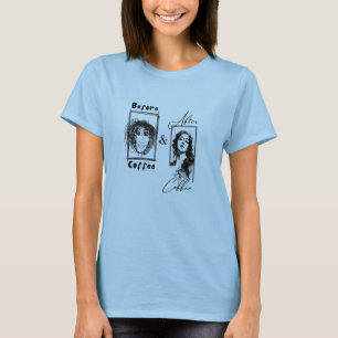 T-shirt Avant Café Après le café