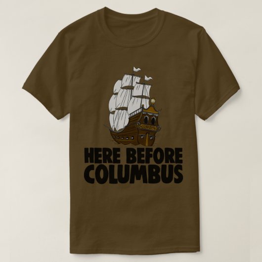 T-shirt Avant Columbus (Design devant)