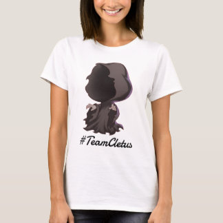 T-shirt Avant de chemise de Chibi de #TeamCletus seulement