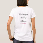 T-shirt avant de logo (Dos)