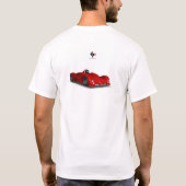 T-shirt avant de logo, dos de voiture (Dos)