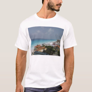 T-shirt Avant de plage, Cancun, Mexique