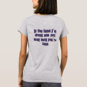 T-shirt Avant et après Drunk (Dos)