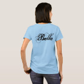 T-shirt Avant et arrière de Bella (Dos entier)