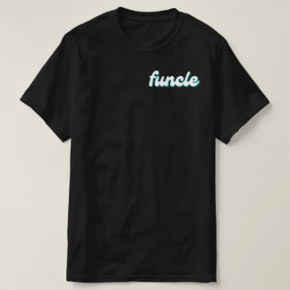 T-shirt avant et arrière FUNCLE drôle oncle rétro vintage