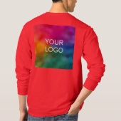 T-shirt Avant et arrière Imprimer Télécharger Ajouter Logo (Dos)