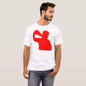 T-shirt AVANT ET DOS de buveur (Devant entier)