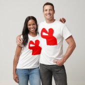 T-shirt AVANT ET DOS de buveur (Unisexe)
