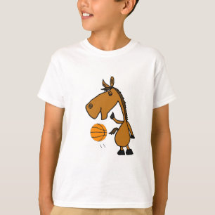 T-shirt AVANT JÉSUS CHRIST cheval jouant la chemise de