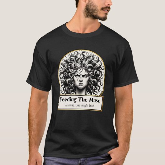 T-shirt Avant le café : The Grumpy Muse Chronicles (Devant)