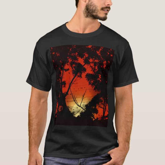 T-shirt Avant le coucher du soleil (Devant)