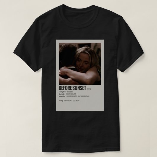T-shirt Avant le coucher du soleil (2004) (Design devant)