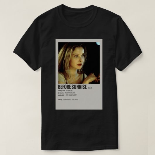 T-shirt Avant le lever du soleil (1995) (Design devant)