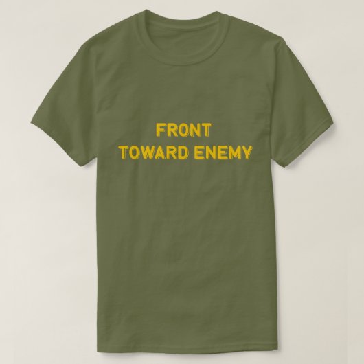 T-SHIRT AVANT VERS L'ENNEMI (Design devant)