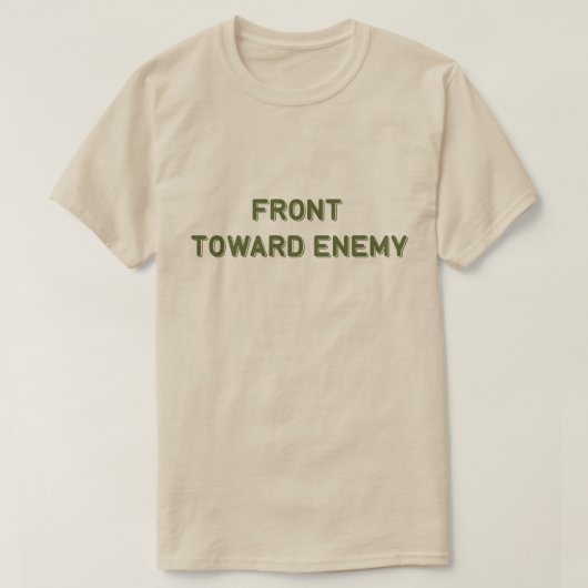 T-SHIRT AVANT VERS L'ENNEMI (Design devant)