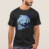 T-shirt Avatar The Last Airbender - Moon and Ocean Spirits (Devant)
